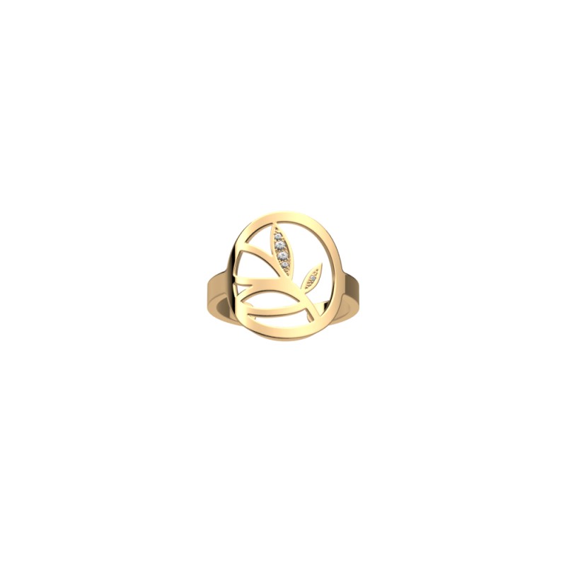 Bague Femme Les Georgettes Arbre De Vie Ronde 16 mm