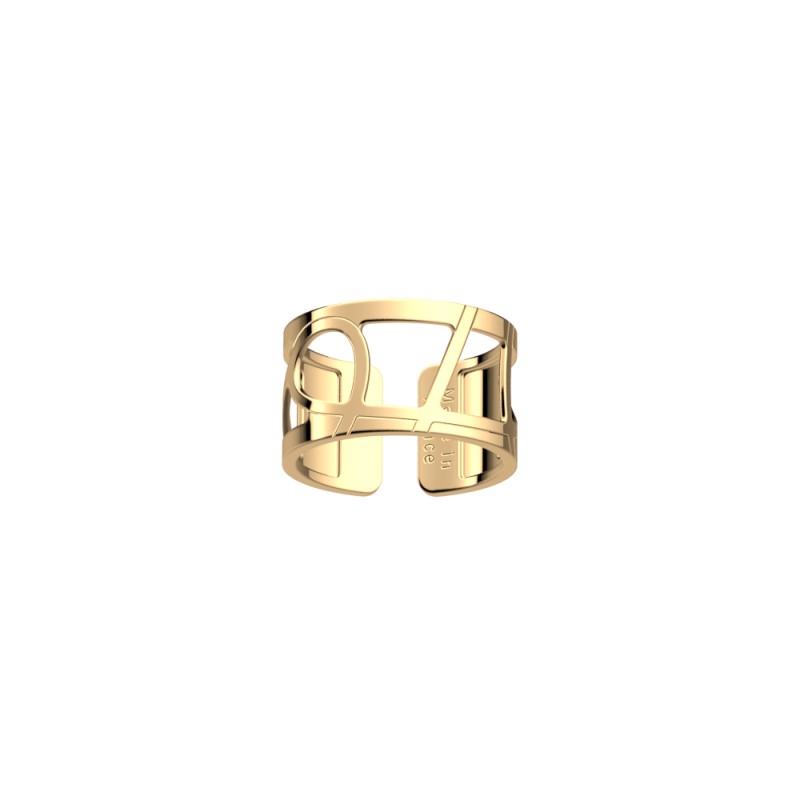 Bague Femme Les Georgettes Valse 12 mm finition dorée