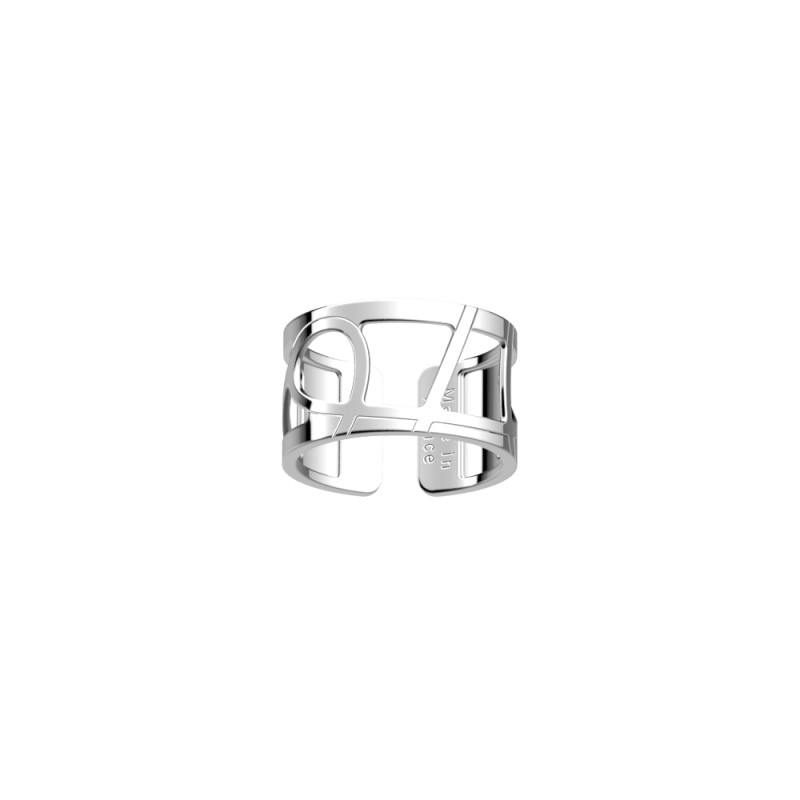 Bague Femme Les Georgettes Valse 12 mm finition argentée