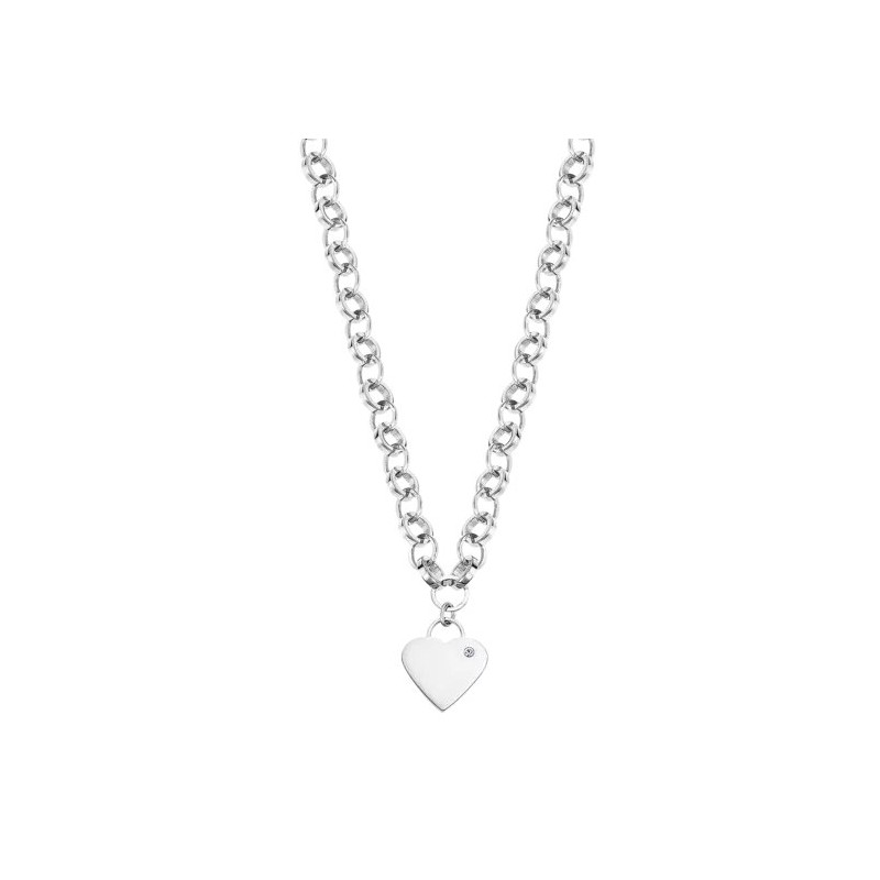 Collier Lotus Sautoir Femme argenté