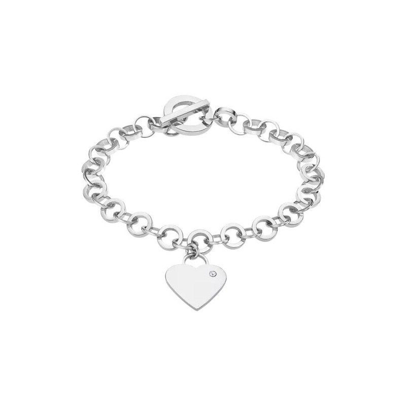 Bracelet Lotus Femme argenté