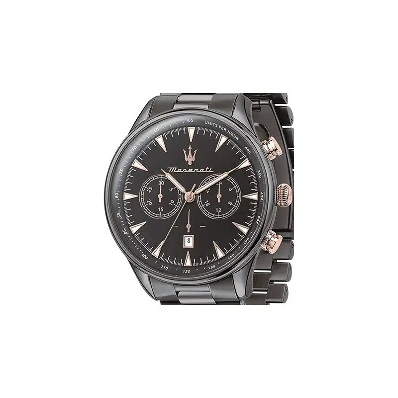 Montre Maserati homme acier noir