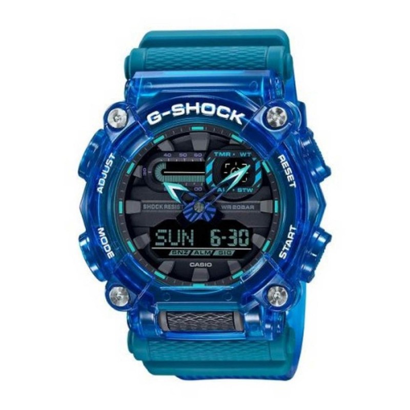 Montre Homme Casio G-Shock en résine bleu