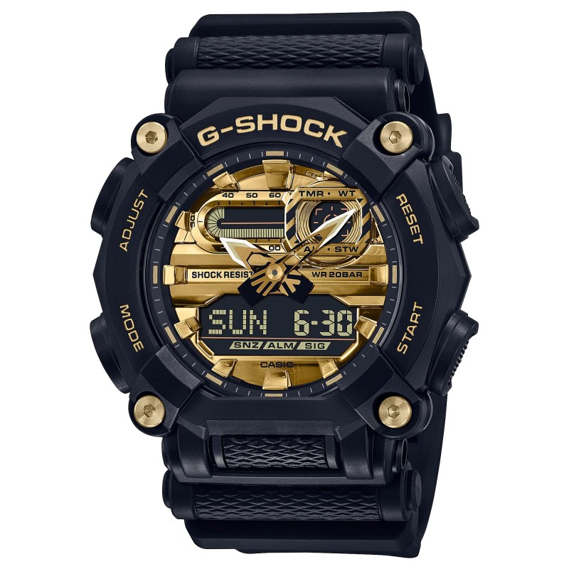 Montre Homme Casio G-Shock en résine dorée