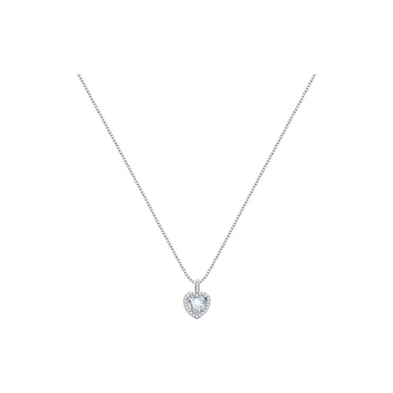 Collier Morellato Pendentif Coeur cristal
