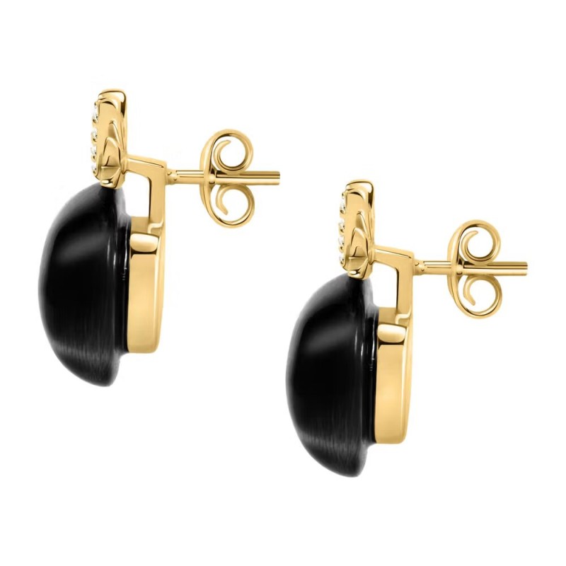 Boucles d'oreilles Morellato Dorées et  Oeil de chat