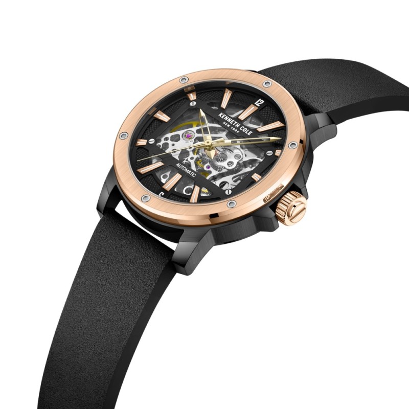 Montre Kenneth Cole Automatique Homme bracelet cuir