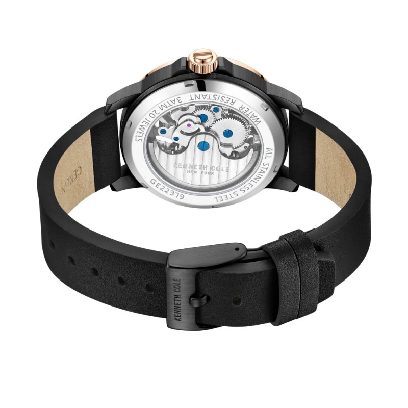 Montre Kenneth Cole Automatique Homme bracelet cuir