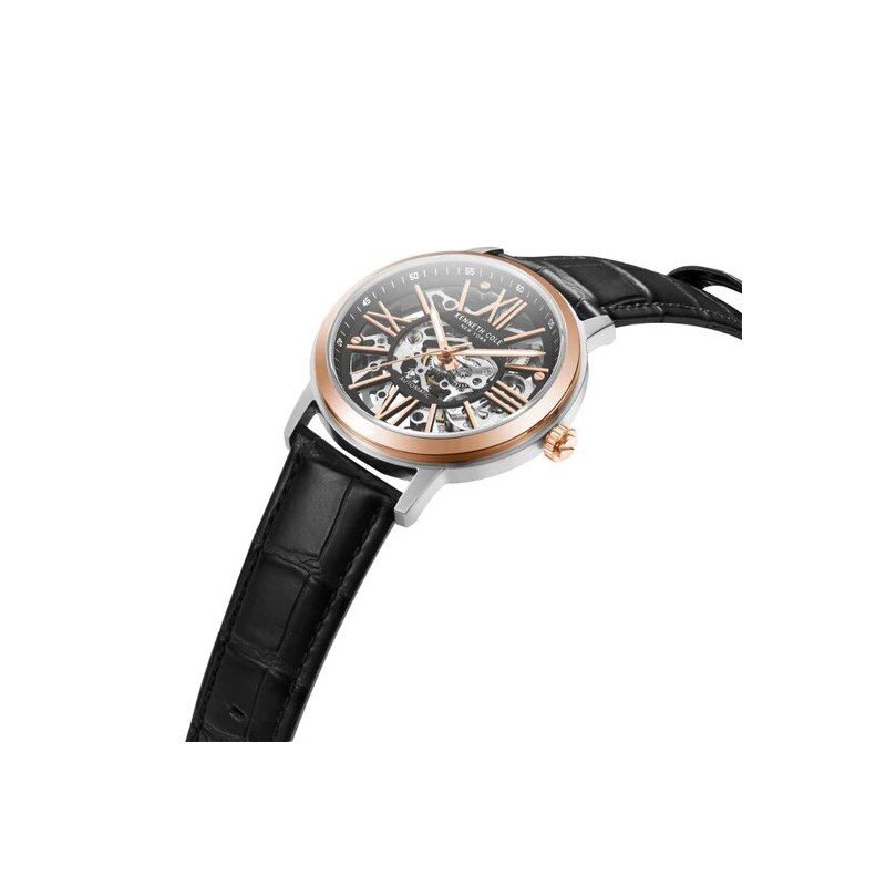 Montre Kenneth Cole Automatique Homme bracelet cuir