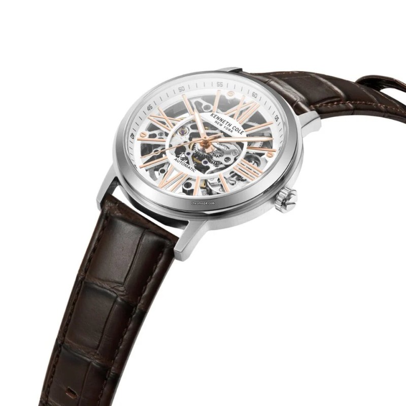 Montre Kenneth Cole Automatique Homme bracelet cuir