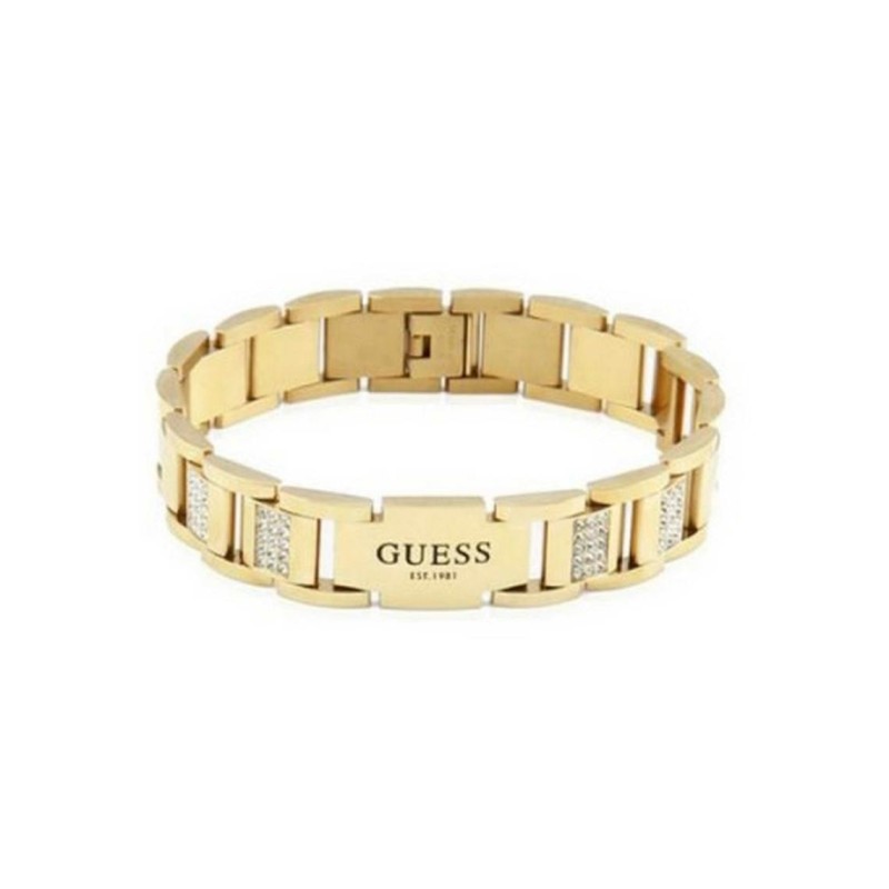 BRACELET HOMME GUESS FRONTIERS ACIER DORÉ