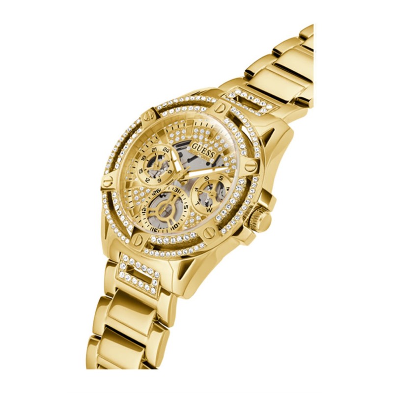 Montre Guess Femme Bracelet acier doré