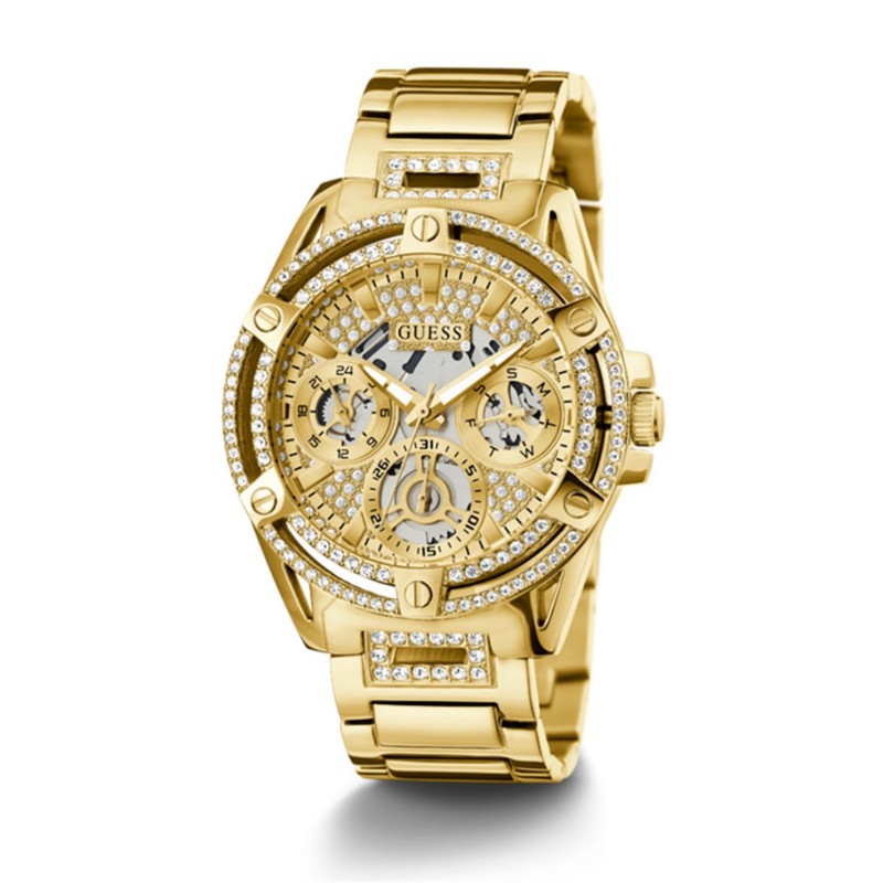 Montre Guess Femme Bracelet acier doré