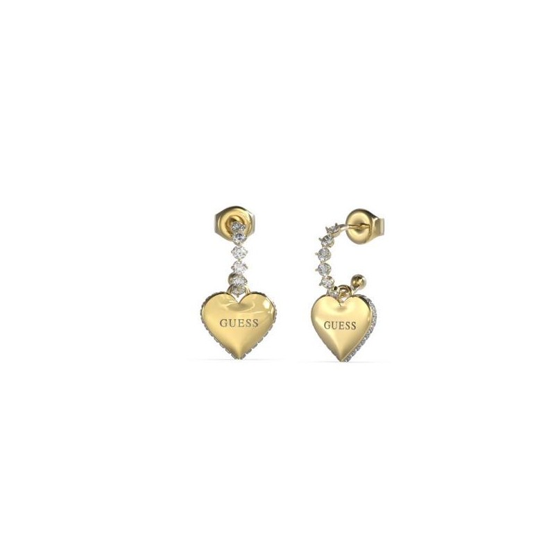 Boucles d'oreilles Pendantes Guess Acier doré