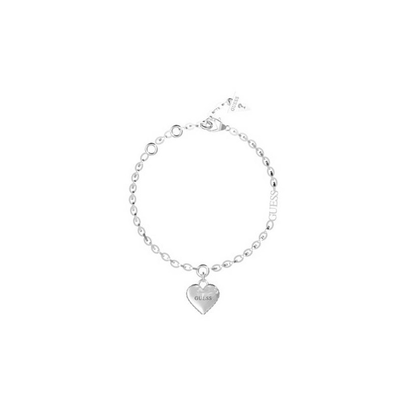 Bracelet Guess Femme Argenté cœur