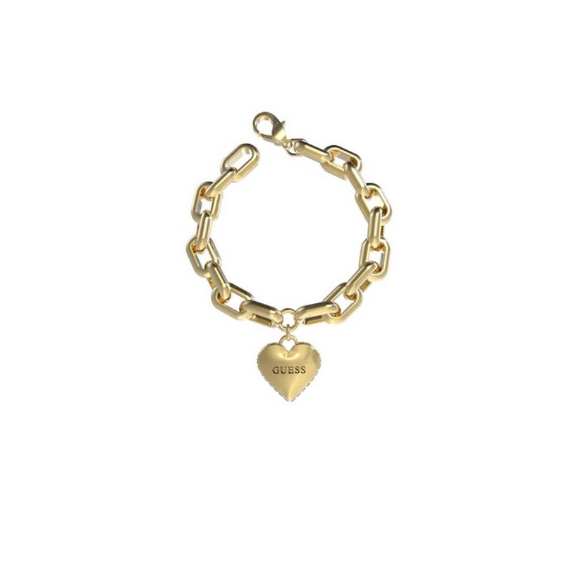 Bracelet Guess Femme doré cœur