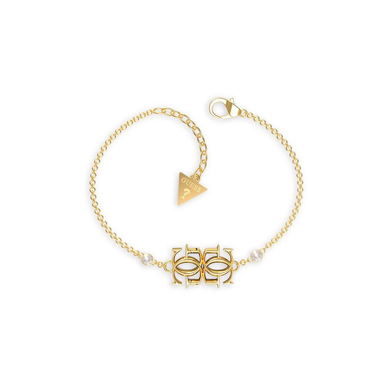 Bracelet Guess Femme doré logo 4G