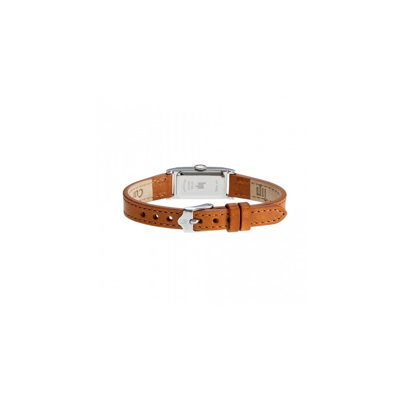 Montre femme  LIP  cuir marron