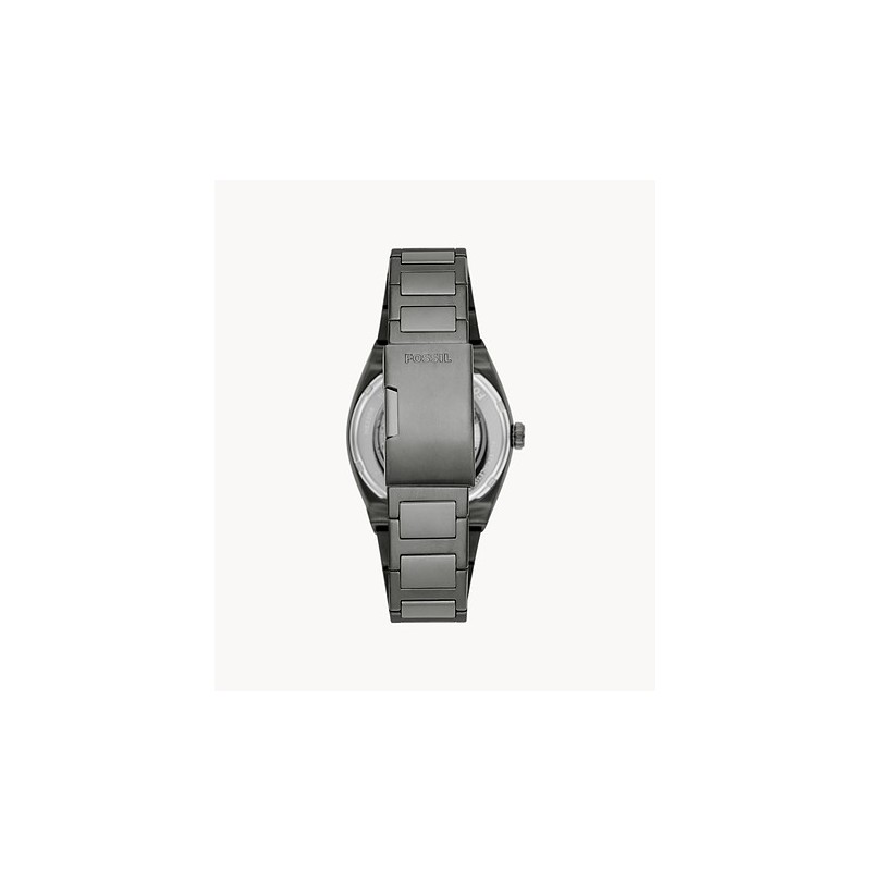 Montre Fossil Automatique Collection EVERETT acier gris