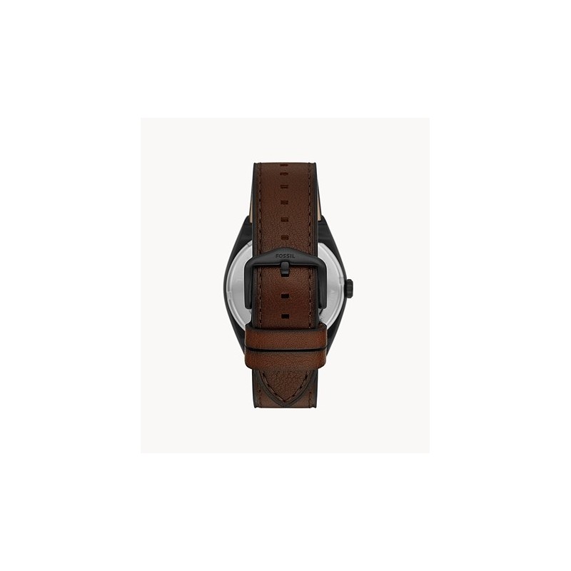Montre Fossil Automatique Collection EVERETT en cuir