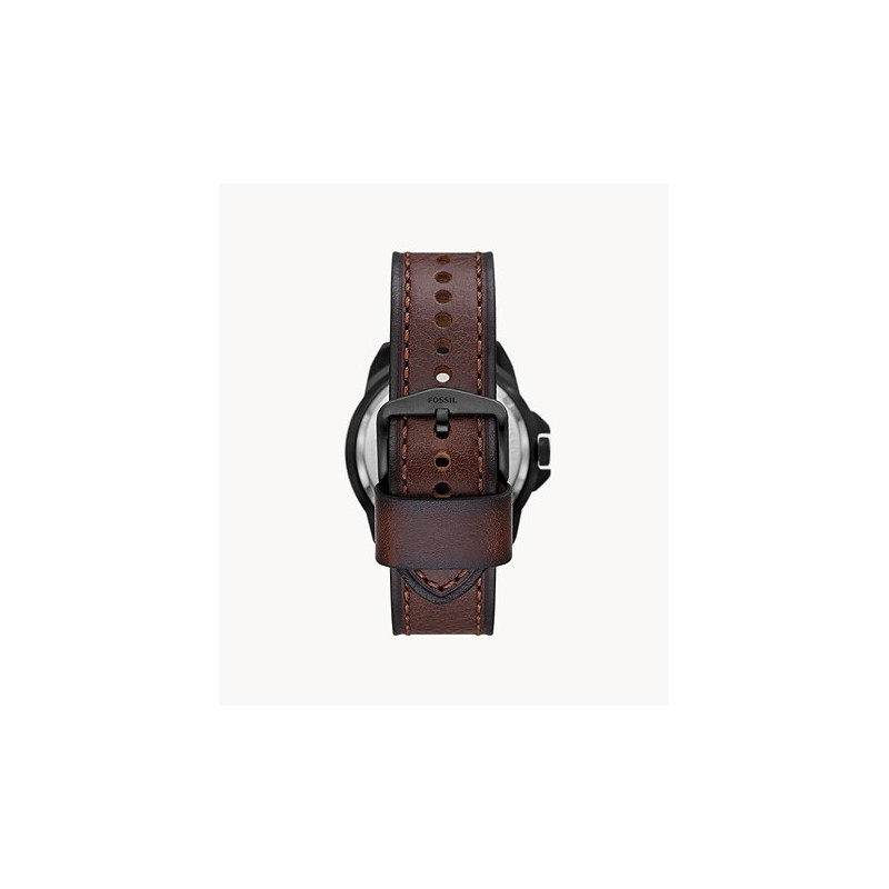 Montre Fossil Automatique Collection BRONSON en cuir
