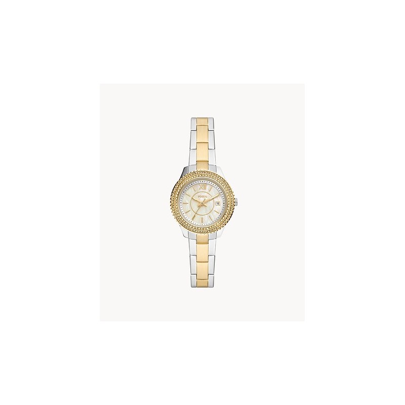 Montre Fossil Femme Collection STELLA bicolore