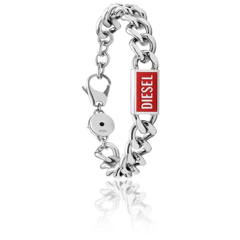 Bracelet Homme Diesel mailles gourmettes