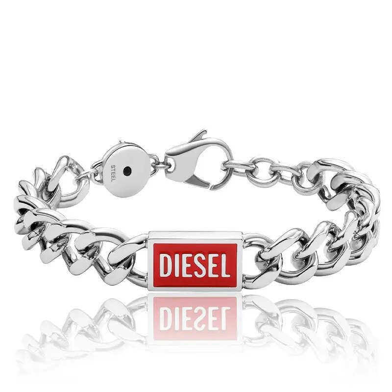 Bracelet Homme Diesel mailles gourmettes