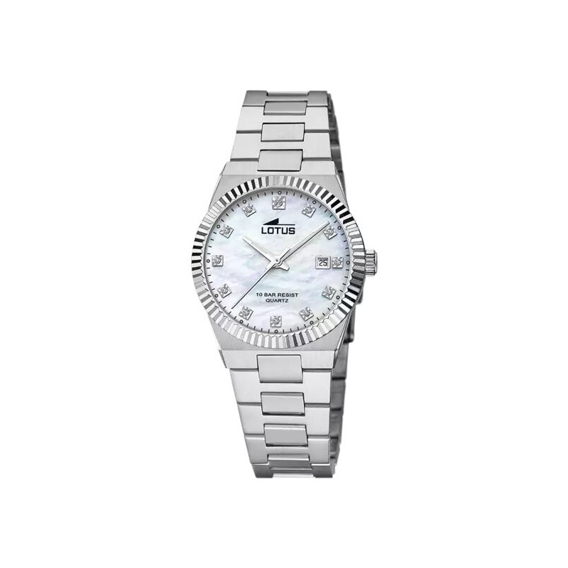 Montre Femme Lotus  acier argenté