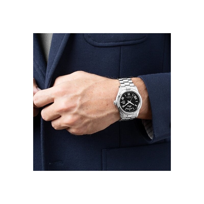 Montre Lotus Cadran Noir chiffres romains