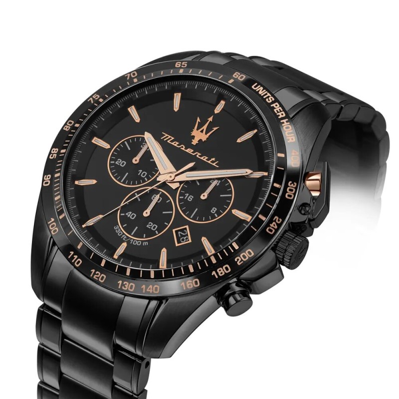 Montre Maserati homme noire chronographes