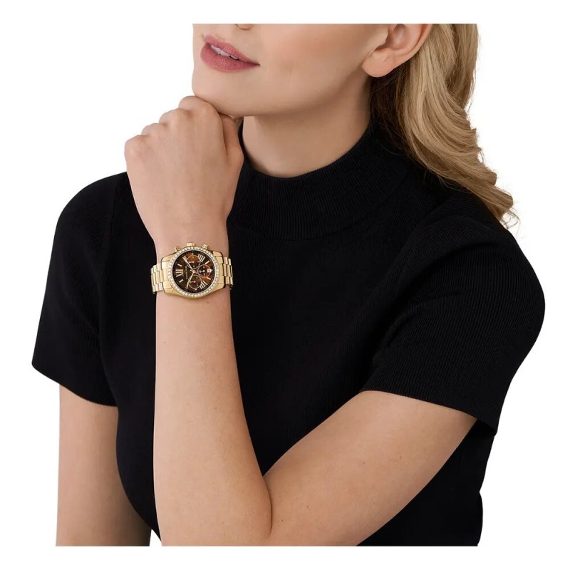 Montre Mickael Kors Femme Dorée