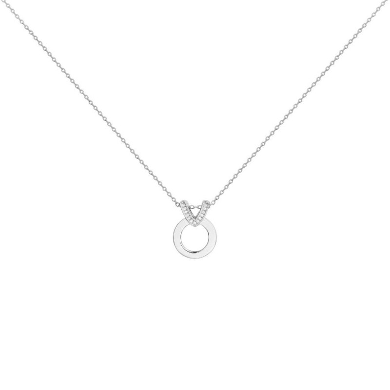 Collier Femme Iconique Victoria Magdalena Argent 925/000 et Oxyde de zirconium