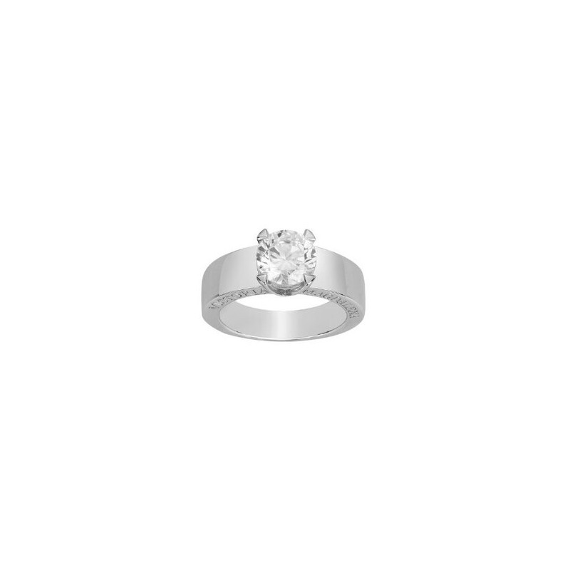Bague Femme Iconique Victoria Magdalena Argent 925/000 et Oxyde de zirconium incolore