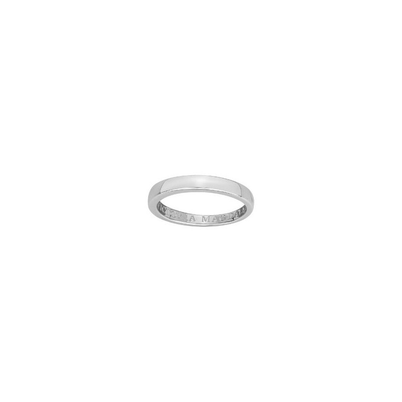 Bague type Alliance Femme Iconique Victoria Magdalena en Argent 925/000
