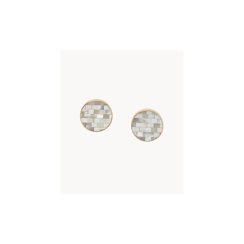Boucles d'Oreilles Femme Skagen en nacre collection Agnethe
