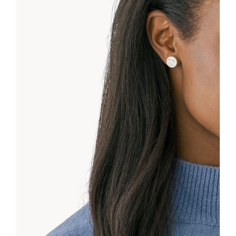 Boucles d'Oreilles Femme Skagen en nacre collection Agnethe