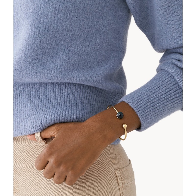 Bracelet jonc ouvert Skagen collection Sea glass