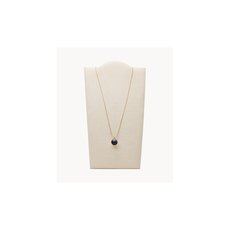Collier Femme Skagen Pendentif Collection Sea glass en acier doré