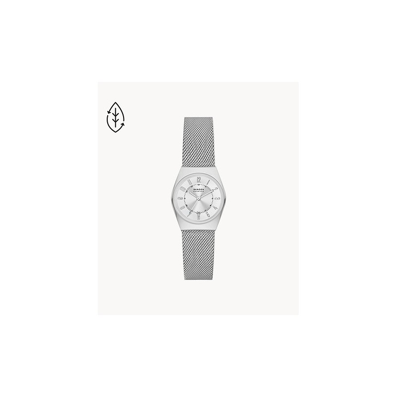 Montre Femme Skagen  en mailles milanaises argentée
