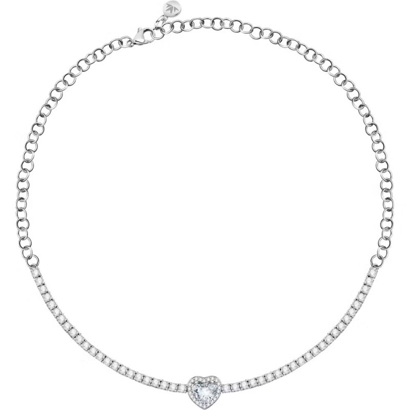 Collier Morellato Coeur cristal en argent 925/000 avec des cristaux