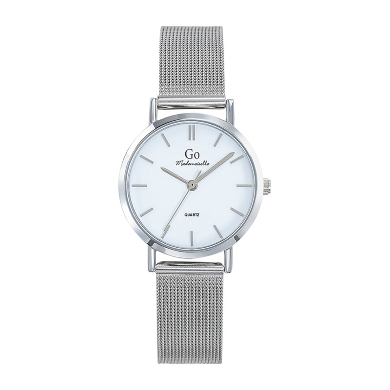 Montre Femme GO  bracelet mailles milanaises