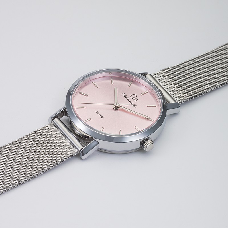 Montre Femme GO  bracelet mailles milanaises