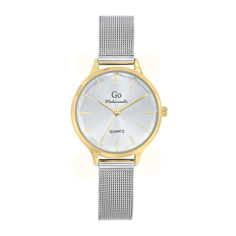 Montre Femme GO  bracelet mailles milanaises