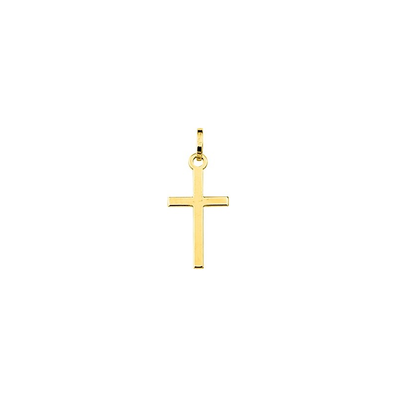 Pendentif Croix en Or jaune 375/000