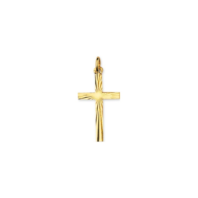 Pendentif Croix en Or jaune 375/000