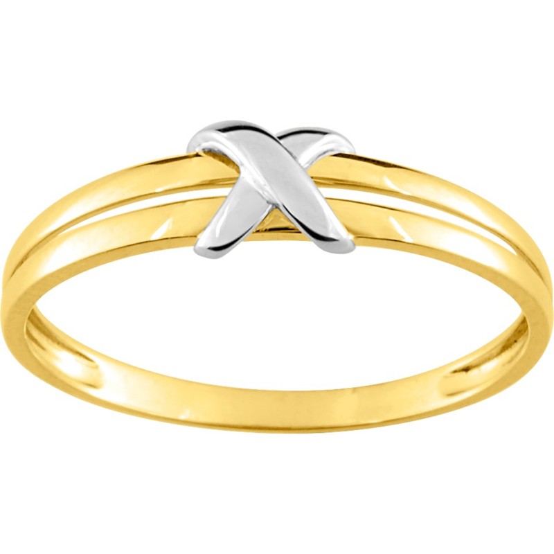 Bague fantaisie Carador en or jaune 375/000