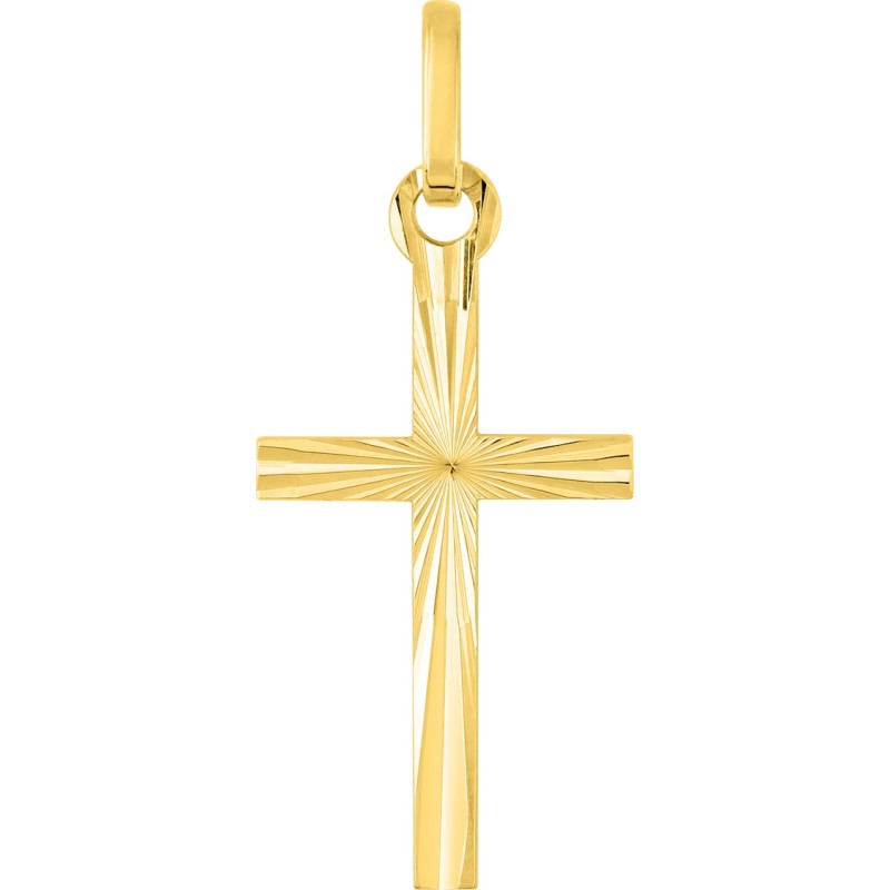 Pendentif Croix Carador  en Or jaune 375/000