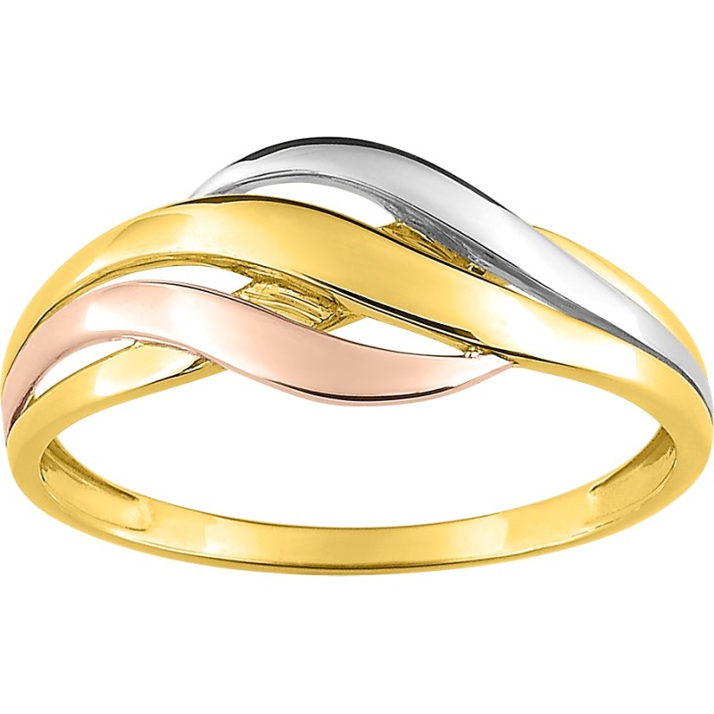 Bague fantaisie Carador en or 375/000 3 ors