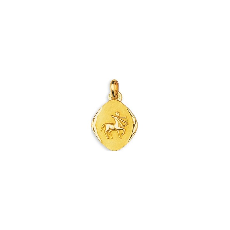 Pendentif Signe astrologique Sagittaire Carador en Or jaune 375/000